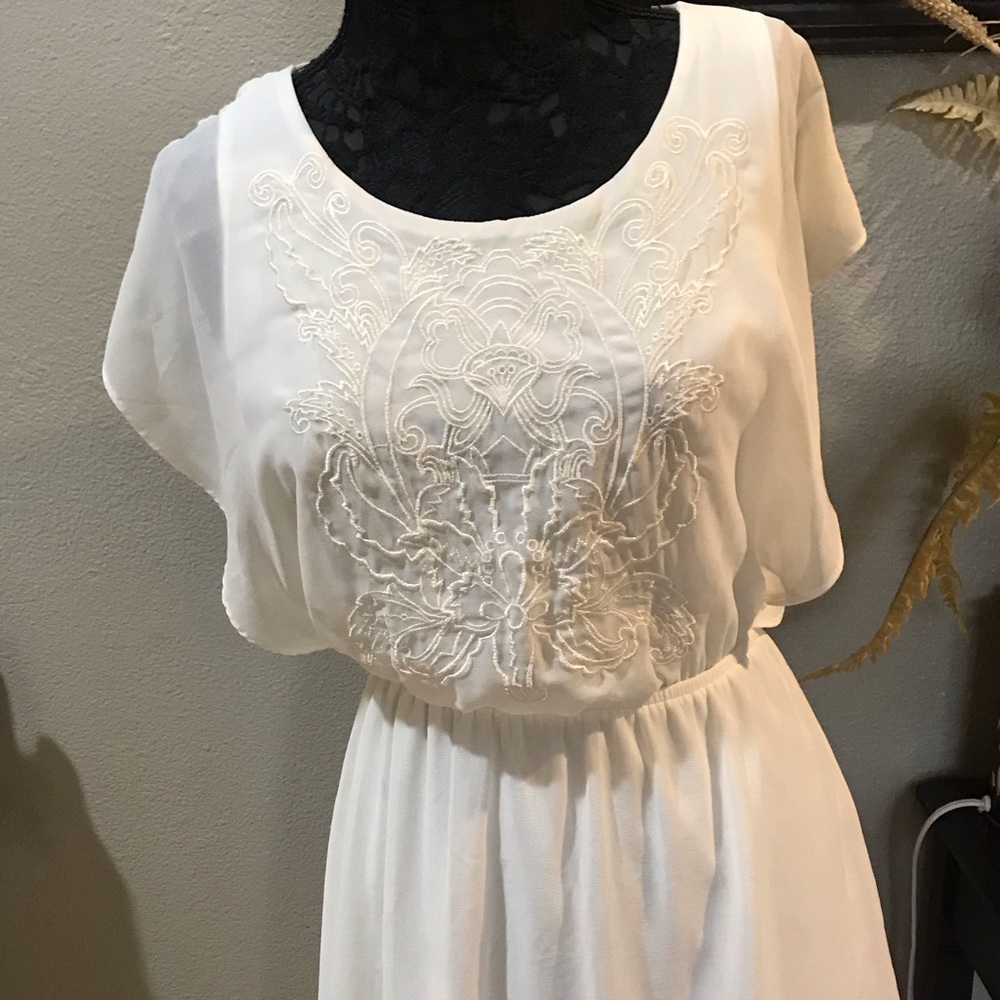 Cream chiffon SZ small